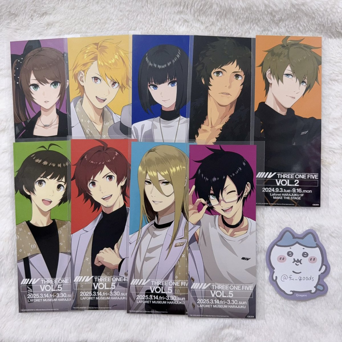 fu_goods's tweet photo. 【交換】アイドルマスターSideM FiFS展 特典

（譲）⭐︎咲、⭐︎類、麗、道流、翼、涼、輝、クリス、四季
（求）百々人、翔太、想楽1

・7/16、18、19 衣装展
・11th

上記日程または大阪梅田お手渡しor郵送。
⭐︎は想楽or百々人とのみで探しています。
検索からでもお気軽にお声掛けください◎ https://t.co/doZPPW6h9Z