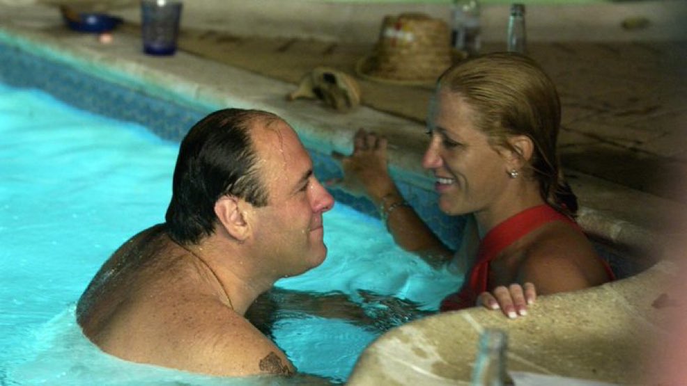 SopranosWorld's tweet photo. Carmela summer (doing things I said I wouldn’t do anymore) https://t.co/ZbQK8qqfPE