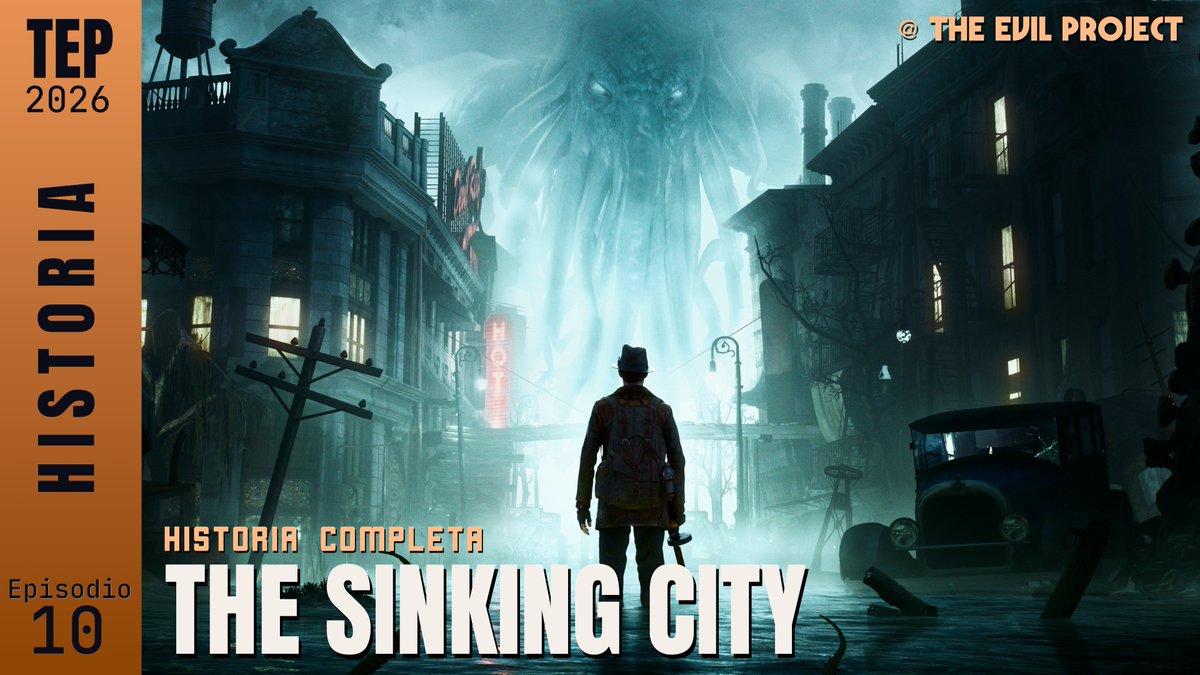 TheEvilProject0's tweet photo. Y tras esta Historia de The Sinking City, acabaremos el año con juegos mas actuales
https://t.co/yxFiY1xLI0 https://t.co/idoEAE0EiD