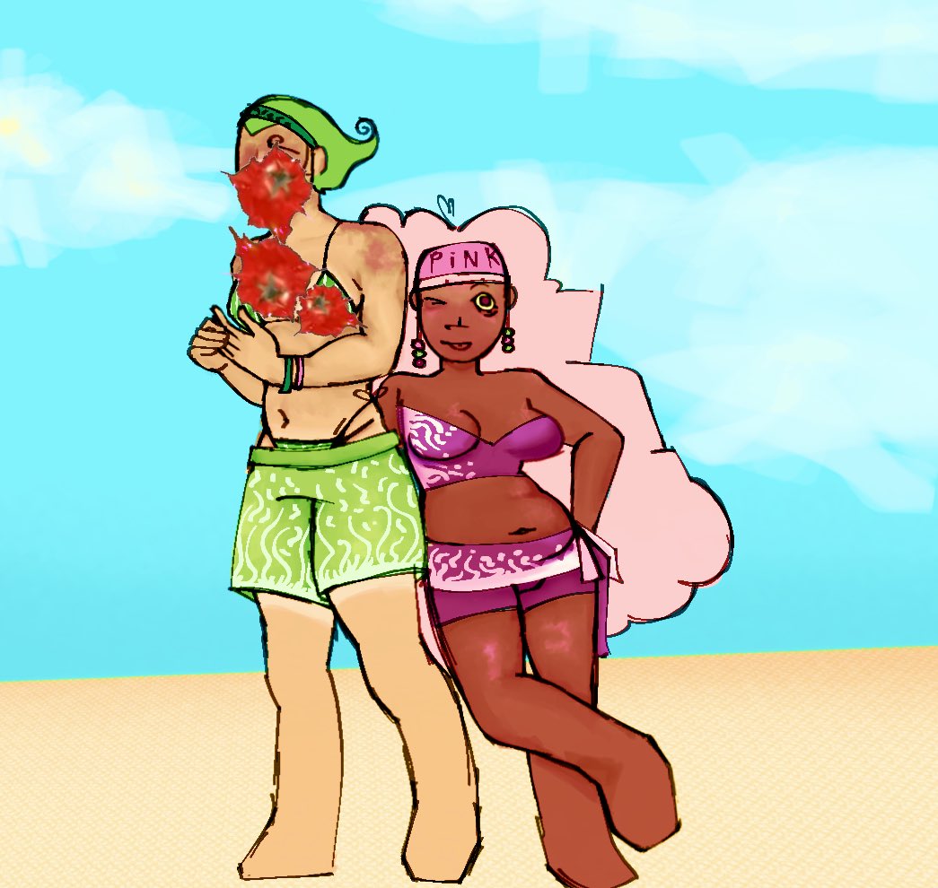 _GH0STPR1NC3SS_'s tweet photo. Beach date! Ignore the tomatoes im soft launching https://t.co/7A9B0pFQls
