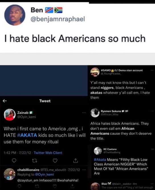 Last_Vigliante's tweet photo. @MelaninDominant yall so was just innocent lil angels and the big bad black Americans are picking on yall. been running that tired ass shit for decades. Keep playing dumb to the other sides bullshit and disrespect. Imma leave some evidence. Not our fault yall showed your hand https://t.co/idW1lLSHwx