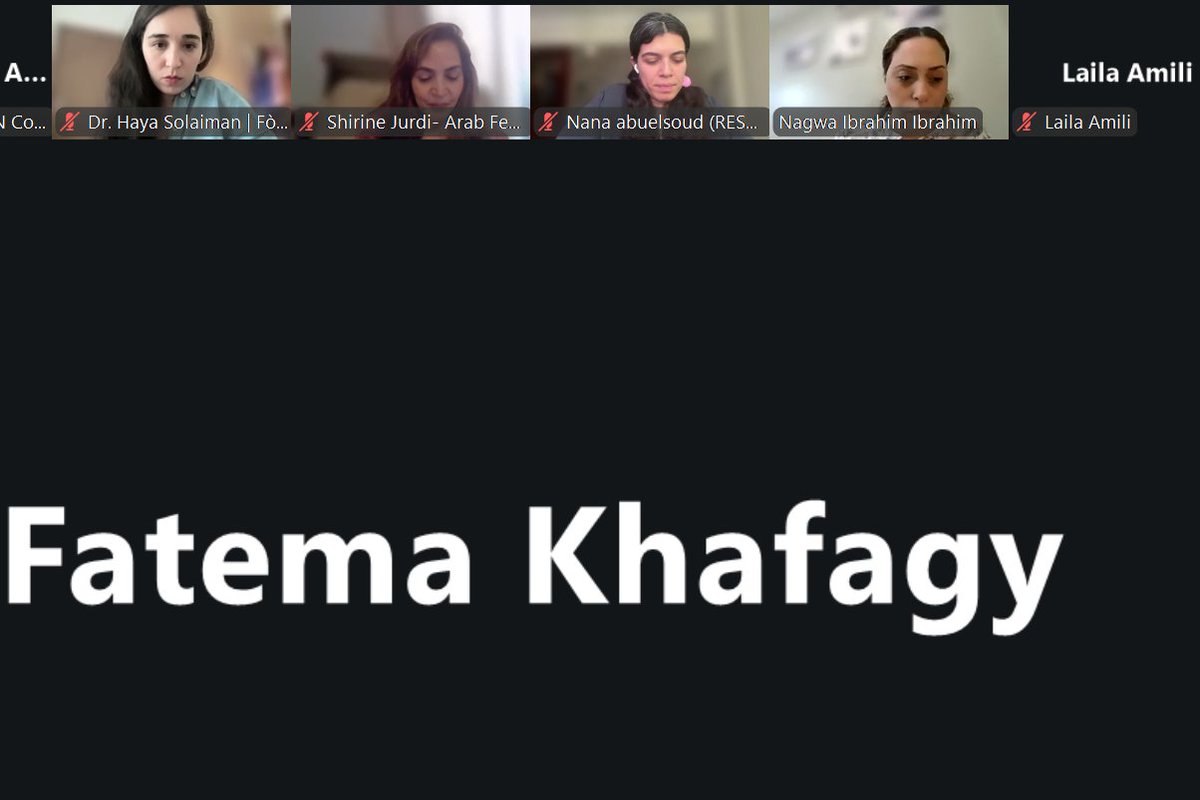 ArabFeministNet's tweet photo. 🌍🌍 الشبكة النسوية العربية بالشراكة مع Women Major Group وFòs Feminista وRESURJ تنظم جلسة حول إصلاحات الأمم المتحدة (UN80) بمشاركة نحو 70 ممثلًا/ة من منظمات المجتمع المدني والحركات النسوية في جنوب غرب آسيا وشمال أفريقيا. https://t.co/WEnIMFGw5P