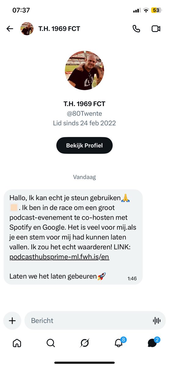 kevven03's tweet photo. Oppassen ook gehacked https://t.co/PyC7kBExXZ