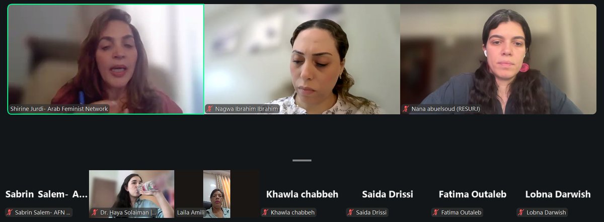 ArabFeministNet's tweet photo. 🌍🌍 الشبكة النسوية العربية بالشراكة مع Women Major Group وFòs Feminista وRESURJ تنظم جلسة حول إصلاحات الأمم المتحدة (UN80) بمشاركة نحو 70 ممثلًا/ة من منظمات المجتمع المدني والحركات النسوية في جنوب غرب آسيا وشمال أفريقيا. https://t.co/WEnIMFGw5P