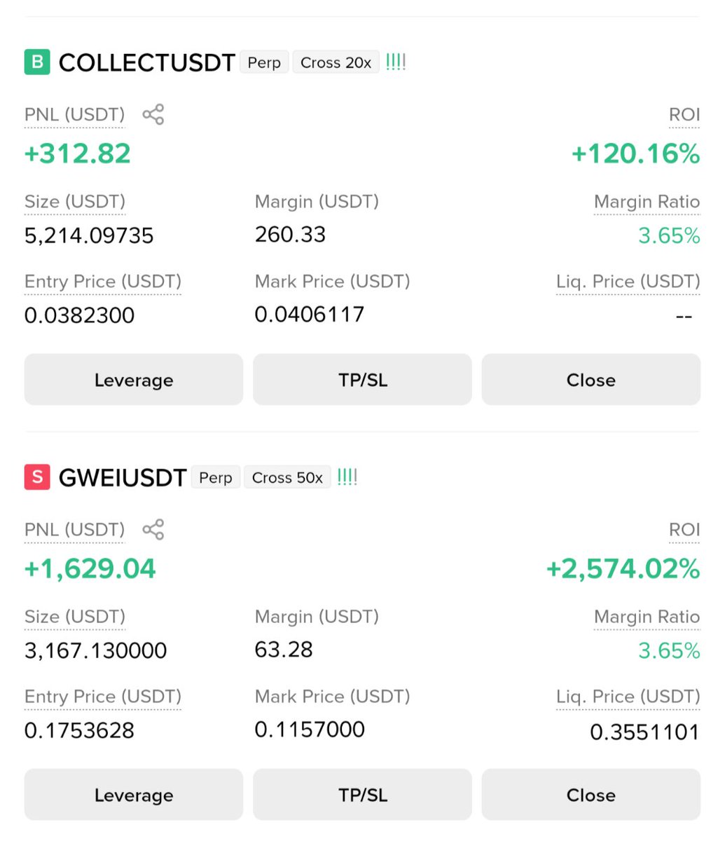 KageRex's tweet photo. $GWEI has been quietly bleeding out
Head & Shoulders topped out clean, neckline broke, and there's $120K worth of Binance competition rewards still sitting there waiting to be claimed. When people get rewarded, they sell. Been saying this for days now.
Called it. Still playing out.

$COLLECT on the other hand–spotted that liquidity flush straight away. Massive wick rejection, buyers defending hard. Called the long right there at the bottom. Both setups running exactly as planned.s Read the chart, trust the structure, stay patient. That's it.
Not financial advice. DYOR. #GWEI #COLLECT #CryptoMarket