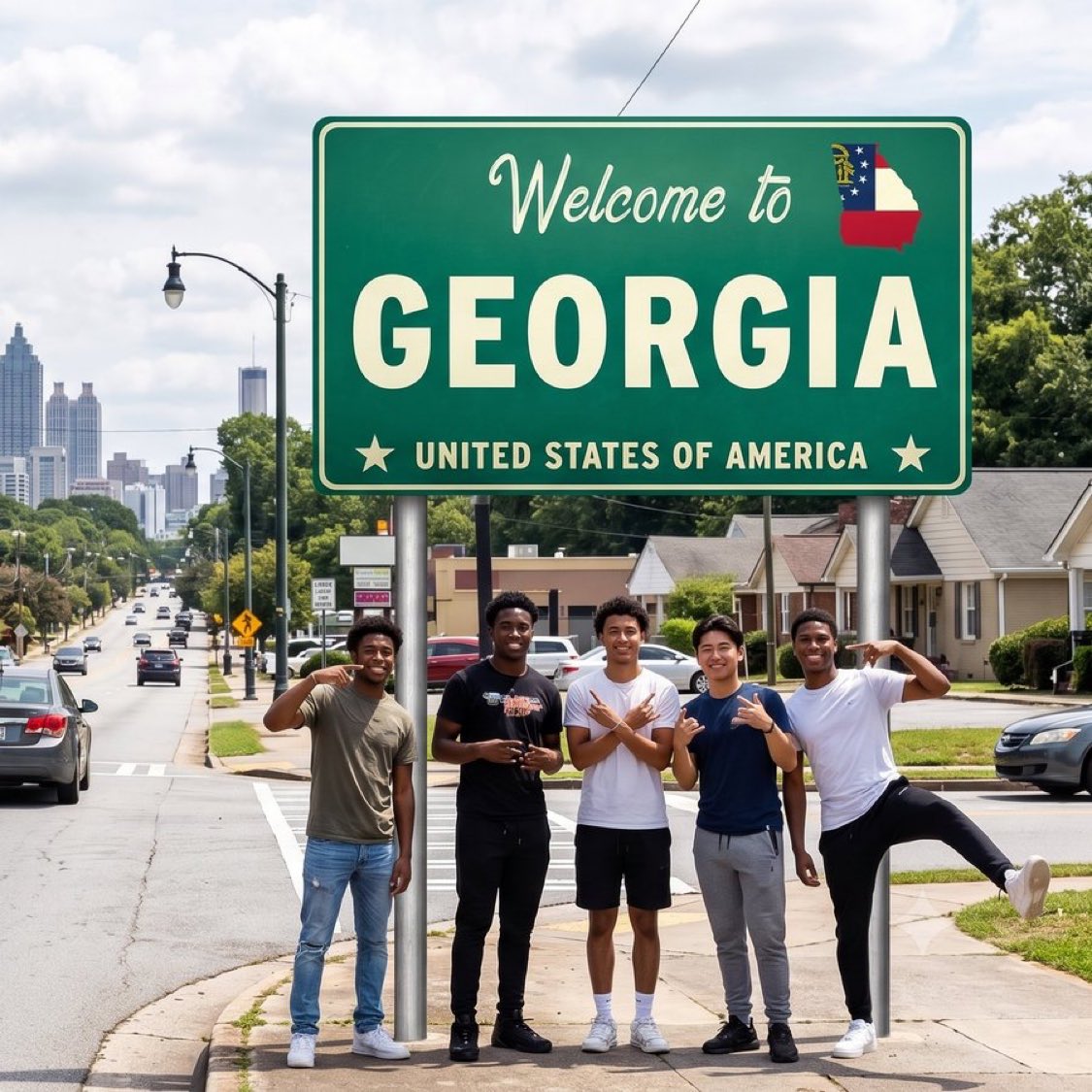 _ATLCHECKIN's tweet photo. Georgia has officially become a majority-minority state.

For the first time in history, non-White and Hispanic residents make up 52% of Georgia's population. https://t.co/qebQi49k1G