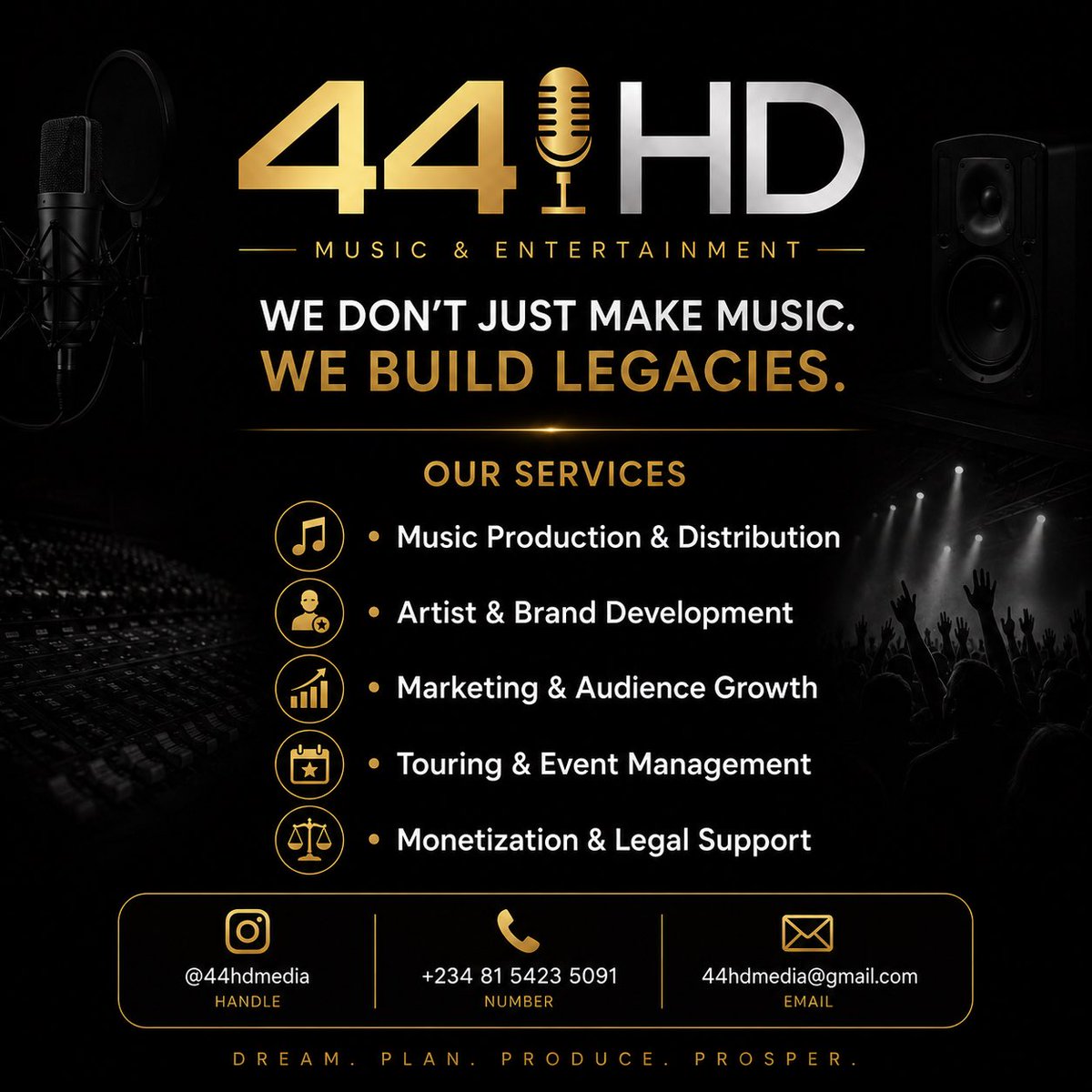 44hd_media's tweet photo. Your talent deserves more than attention—it deserves a strategy.

At 44HD MEDIA, we help artists and brands create, grow, monetize, and leave a lasting legacy. Ready to take your next step? Let's build together.

#44HDMedia #MusicBusiness https://t.co/qBHPmAGmmh