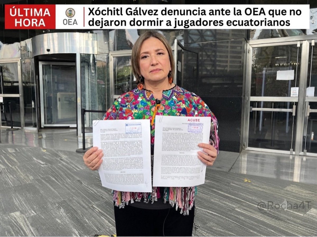 Rocha4T's tweet photo. JAJAJAJA 

NO MAMEN RAZA 🤣

Sí es capaz la tipeja esta @XochitlGalvez 

#4Triunfo https://t.co/btyErx4WGs