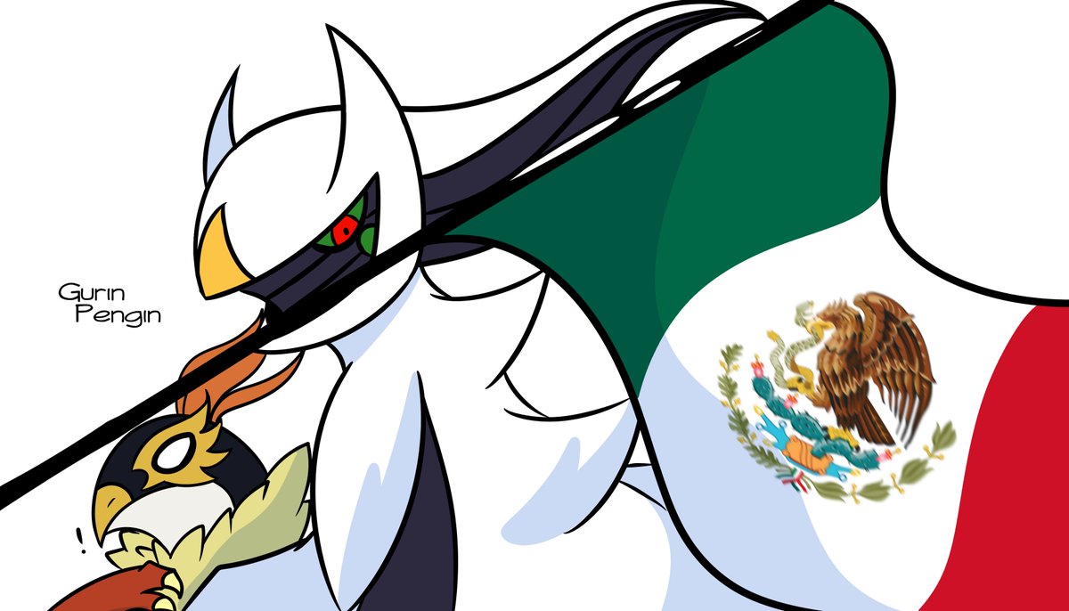 Gurinpengin's tweet photo. ¿Y SI SÍ? PONGO A DIOS DE NUESTRO LADO

VIVA MÉXICO 🇲🇽 https://t.co/WuCCLimppb
