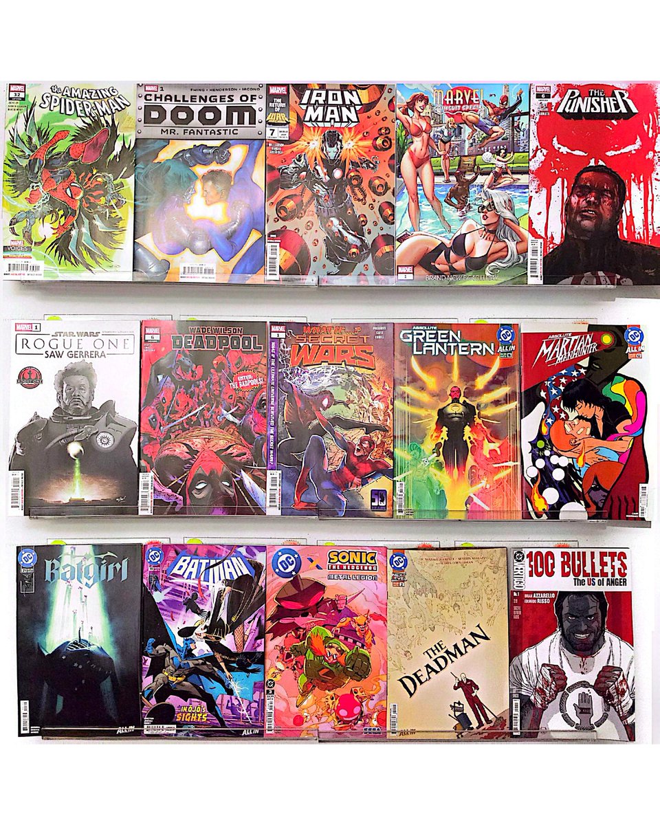 FinalBossComics's tweet photo. In many ways, they'll miss #NCBD, Someday

🔥 Challenges of Doom: Mr. Fantastic 1
🔥 The Deadman 2
🔥 The Dogsitter 1
🔥 Killer Influences 1
🔥 Power Rangers Unlimited 1
🔥 What If...? Secret Wars 1

#Marvel #DCComics #ImageComics #IDW #AWA #DSTLRY #FinalBossComics #FinalBoss https://t.co/NmEeGwwLfM