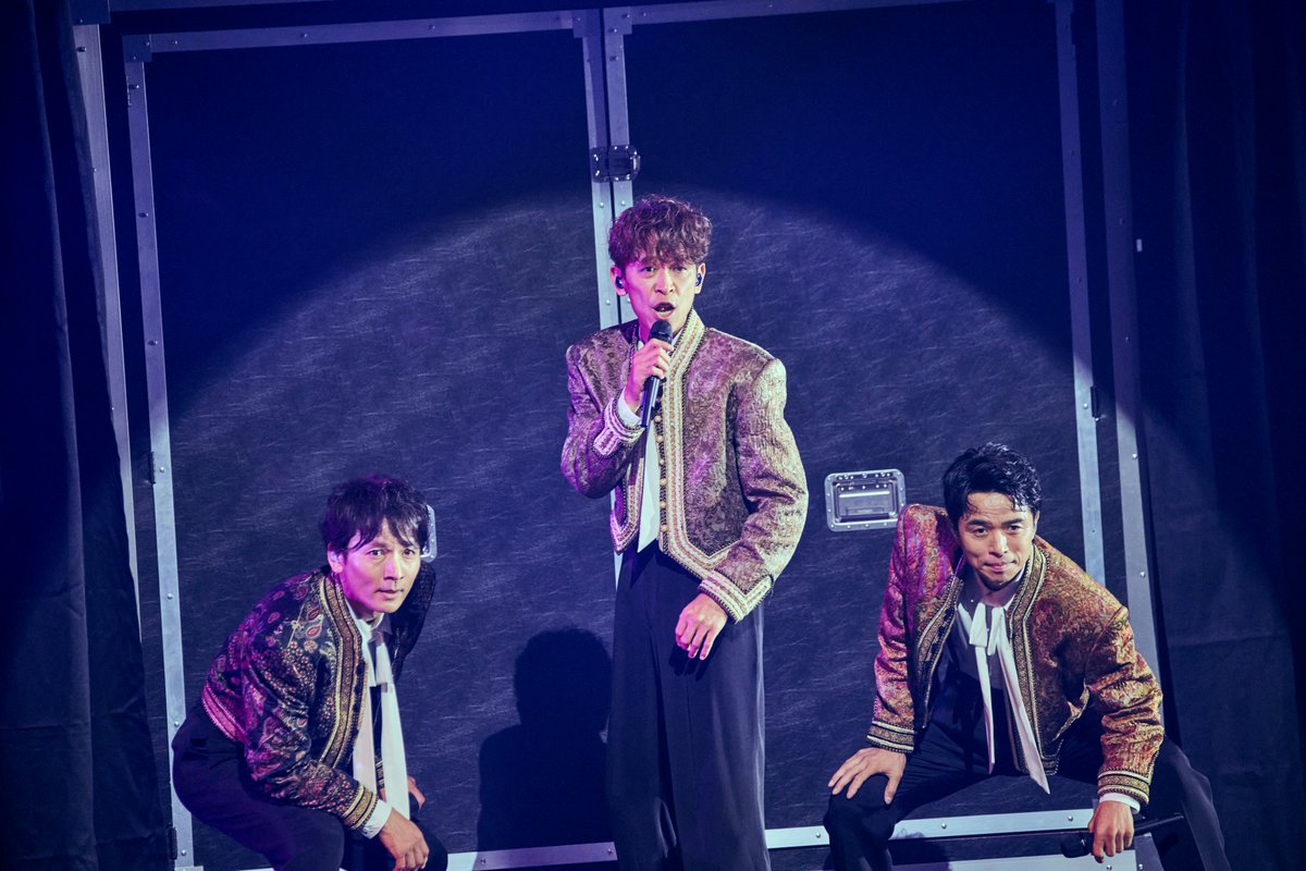realsoundjp's tweet photo. ═══ 20th Century ライブレポート ═══

📎https://t.co/UV0LAIkgMw

20th Centuryが示したステージへの並々ならぬ情熱
V6・少年隊・光GENJIの名曲披露、往年の名演出も

#20thCentury #トニセン https://t.co/quRPMkUiqV