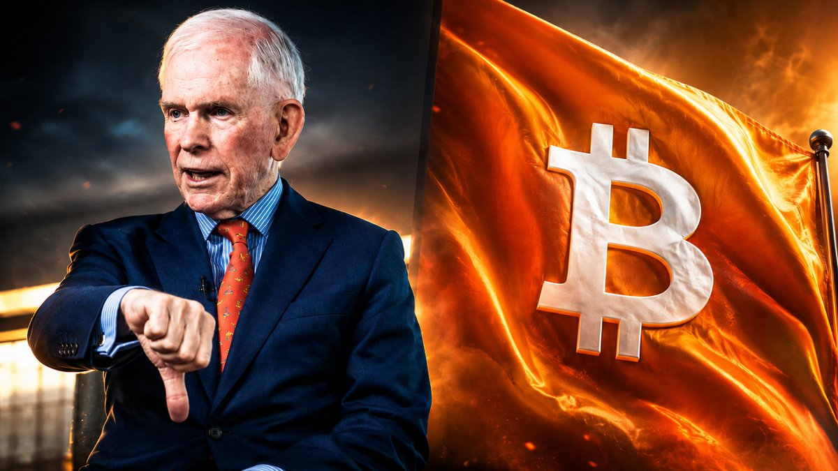 funontheride's tweet photo. Jeremy Grantham, el multimillonario que vio venir tanto la burbuja de las puntocom como el crash inmobiliario de 2008, lo tiene claro: para él, el bitcoin acabará valiendo CERO.

¿Estamos ante su tercer gran acierto o ante su mayor error?

Que no cunda el pánico. Grantham lleva años anunciando el fin de medio mundo, y el bitcoin ya ha muerto mil veces en los titulares. Calma y hold...

¡Más Información! 👉  https://t.co/DvktX5nhZG