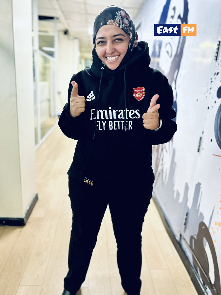 EastFMKenya's tweet photo. Starting the day with a smile never goes out of style.☺️✨
Say hello to Rehmat on the Breakfast Show!💛🎙️ Rehmat Hafiz
#BreakfastWithRJ #wednesday #internationaljokeday #bollywood #eastfm https://t.co/QcvN00C0hc