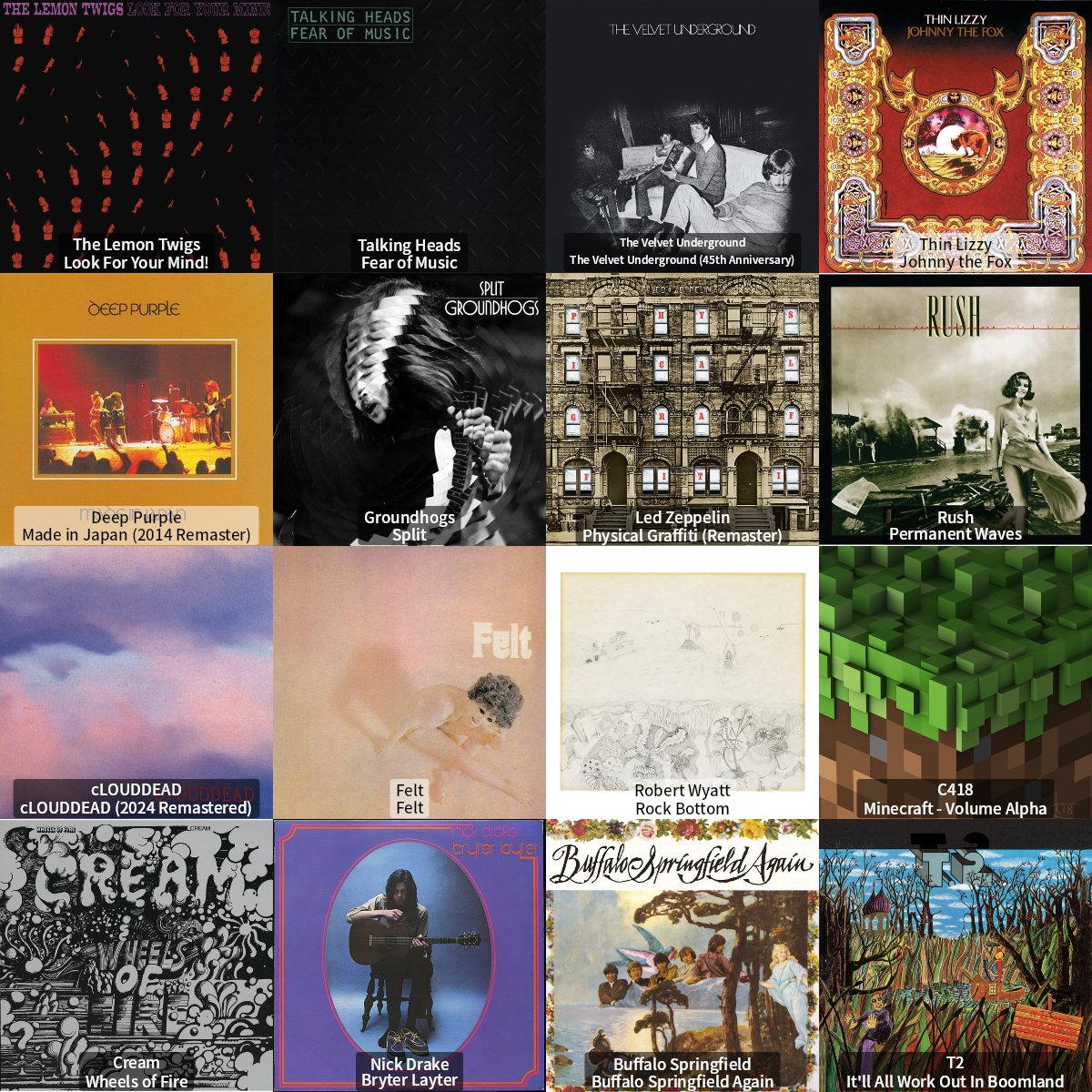 ForevrrFury's tweet photo. big win for black album covers https://t.co/BRO0wVKQu4
