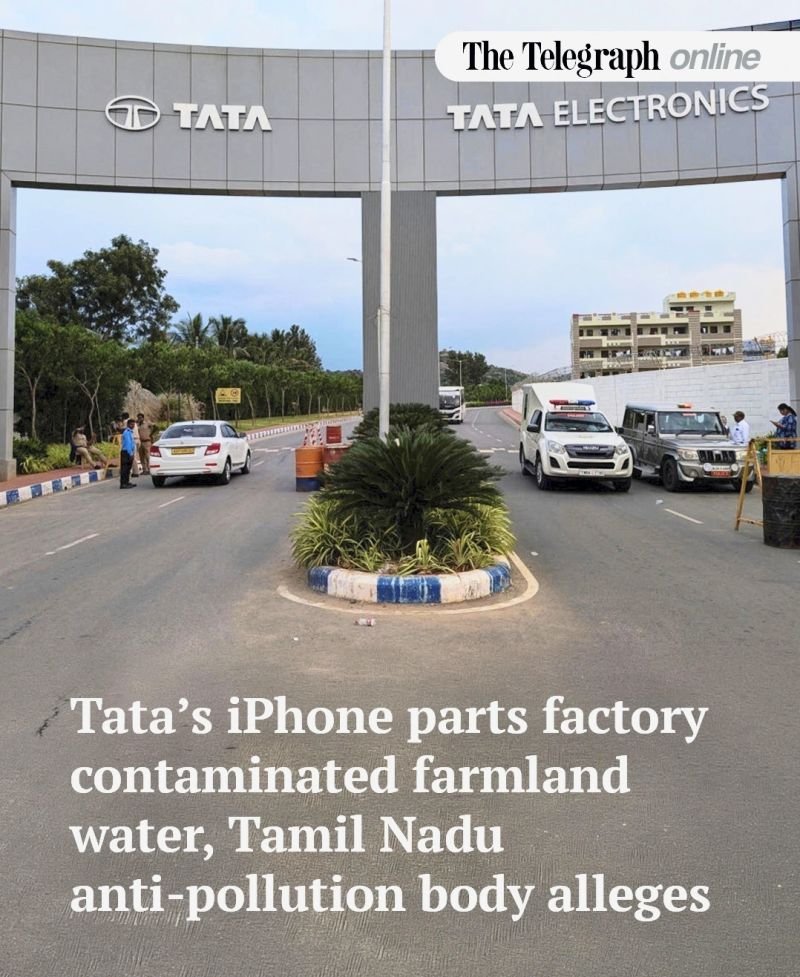 iOnkarPandey's tweet photo. Andhra, Maharashtra and states  in other parts of India, looking to have industry, should be ready to handle this kind of opportunity.
'Ecosystem' in TN ensured the closure of Sterlite plant in Tutikorin. It benefited China. 
Same should not get repeated this time. #MakeInIndia https://t.co/BlLm9qeR47