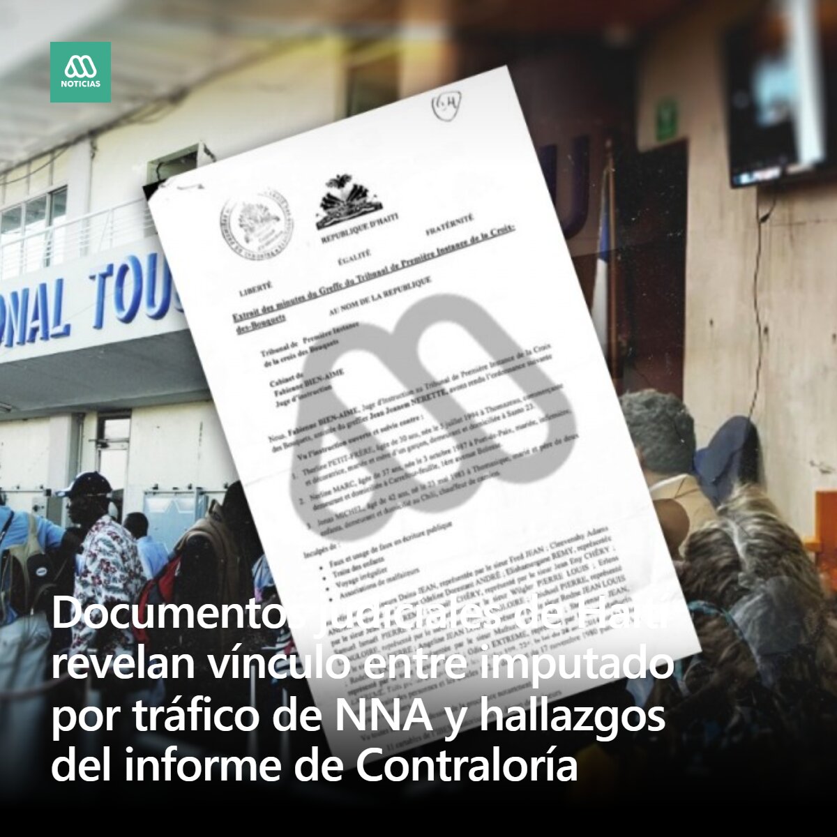 meganoticiascl's tweet photo. La Fiscalía allanó una serie de agencias de viajes vinculadas a ciudadanos de nacionalidad haitiana. Las empresas están en la mira de las autoridades. ➡️ https://t.co/64arSB3U1a https://t.co/XdtSBp5slL