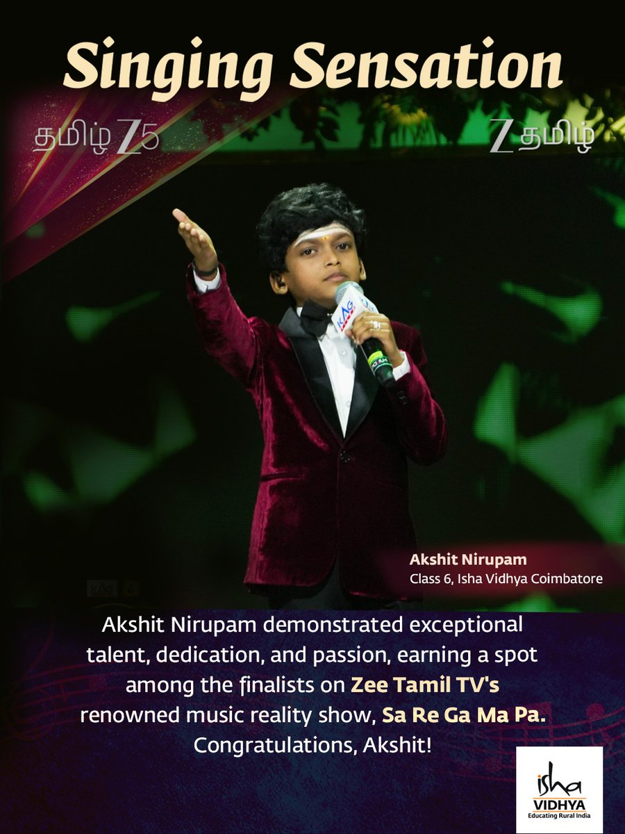 ishavidhya's tweet photo. The school gave Akshit a traditional welcome and presented him with a special memento upon his return, in recognition of his remarkable performance. Following the felicitation, Akshit delighted the school with a hearty musical rendition. https://t.co/piUy5CcwHX