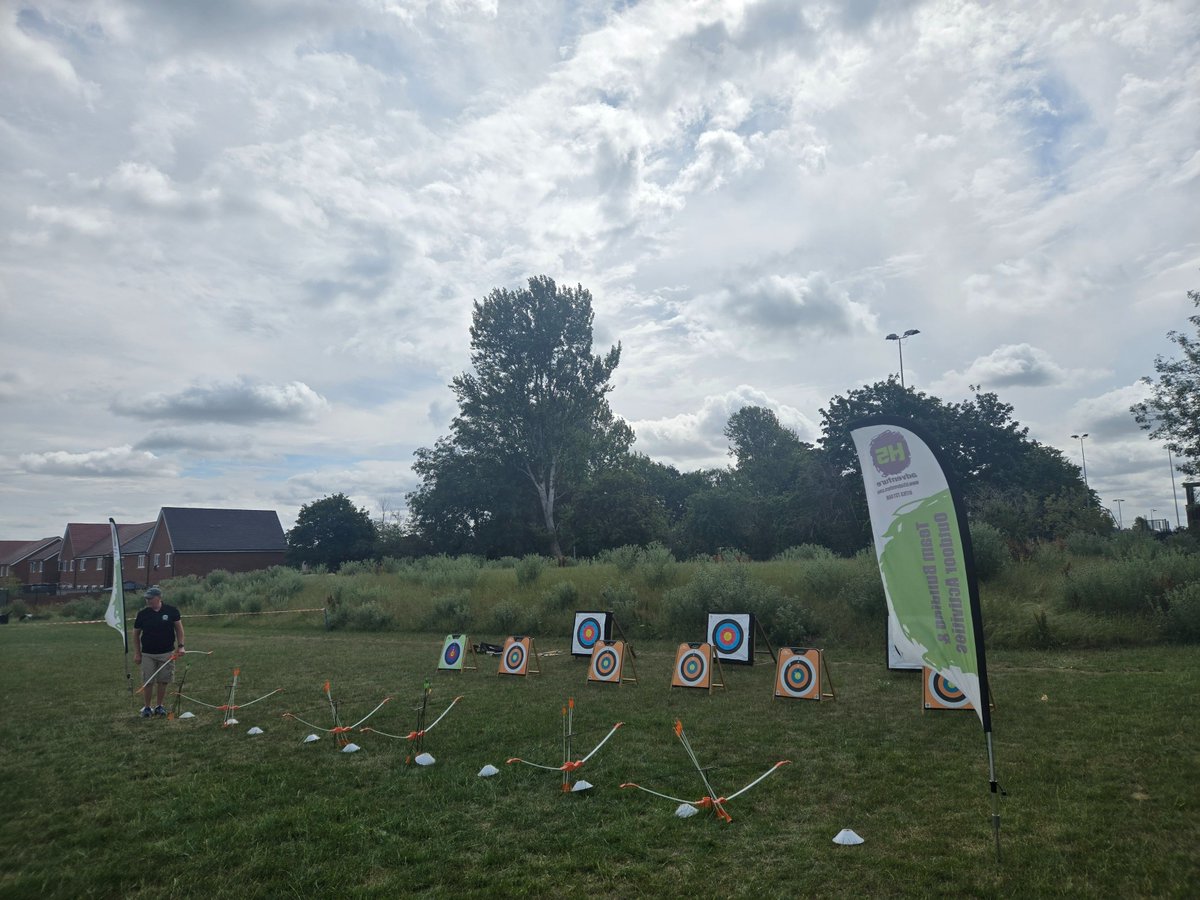 H5adventure's tweet photo. What a fantastic day of archery yesterday with the brilliant pupils from Shrivenham CofE Primary School! 🎯 Great focus, teamwork and plenty of smiles as everyone took aim and challenged themselves. Thanks for joining us – we can't wait to see you again! https://t.co/ObnjTMKL7b