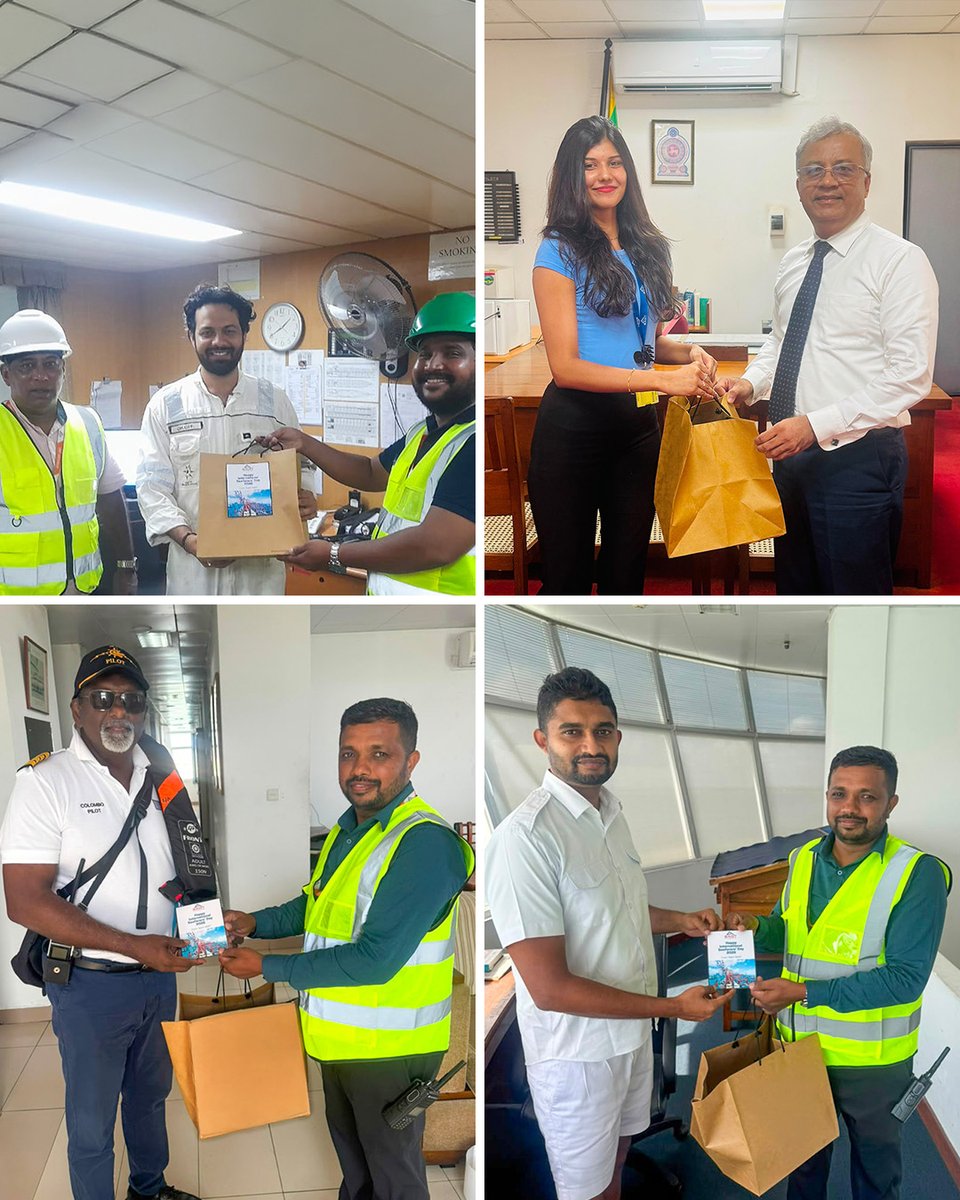 SAGT_SL's tweet photo. The sea connects every continent, and seafarers make it real.

SAGT honors their courage, skill, and commitment as they navigate the world’s oceans with discipline and resilience. Through long voyages and tough conditions, they keep global trade moving and connect nations. 🌊🚢 https://t.co/vQU3JmX9sv