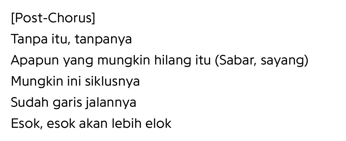 plismaunanya's tweet photo. baru dengerin lagu barunya Tulus yang Teh Hijau, ternyata maknanya deep 🍃🥹🤏🏼
—
lagu ini bercerita tentang fase mati rasa dan mengajak kita untuk nggak buru-buru melawan perasaan itu.

kadang, menerima juga merupakan bagian dari proses pulih.
—
ada yang udah dengerin juga? gimana menurut kalian?
