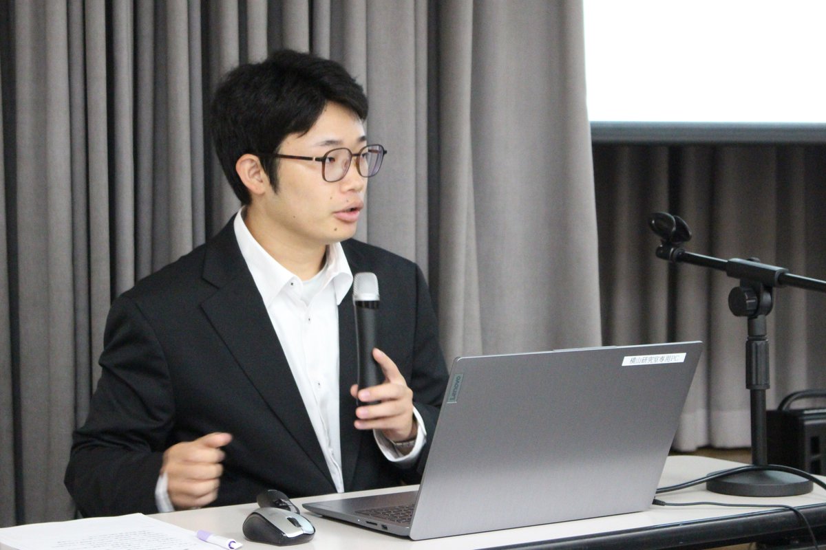 iot_koho's tweet photo. 建設学科の横山晋一教授と大学院修了生で非常勤研究員の青山莉緒さん、荒畑光希さんが、狭山市立博物館にて「歴史を今に伝える伝統建築の魅力」をテーマに講演しました。

日本の伝統建築の変遷や、埼玉県内の唐鈴神社や柴田家稲荷社での調査・復元事例を発表しました✨ https://t.co/Q07ZBJkH0H