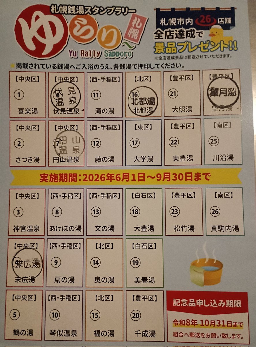 eccentric_momen's tweet photo. 札幌銭湯スタンプラリー2026年5軒目豊平区区美園
【望月湯♨️】
札浴加盟店トップクラスの銭湯です！ https://t.co/1E7fk9IBCx