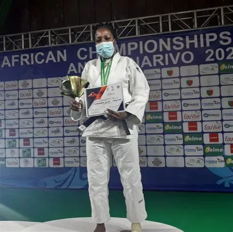 yaldafrica's tweet photo. #YALDASpotlight🌍✨

At just 17 years old, Carine Ngarlemdana stepped onto one of the biggest sporting stages in the world at the Olympic Games.✨✨ Representing Chad, a country with limited sporting infrastructure and global visibility, she competed in the women’s -70 kg judo category at the 2012 London Olympics.🌍🥋🤸🏻‍♀️

🔗: https://t.co/zuAmIYnVCx

How do you go about achieving your dreams with limited resources? Comment Below🤔👇

#YALDASpotlight #DreamBig #AfricaRising #AfricanYouth