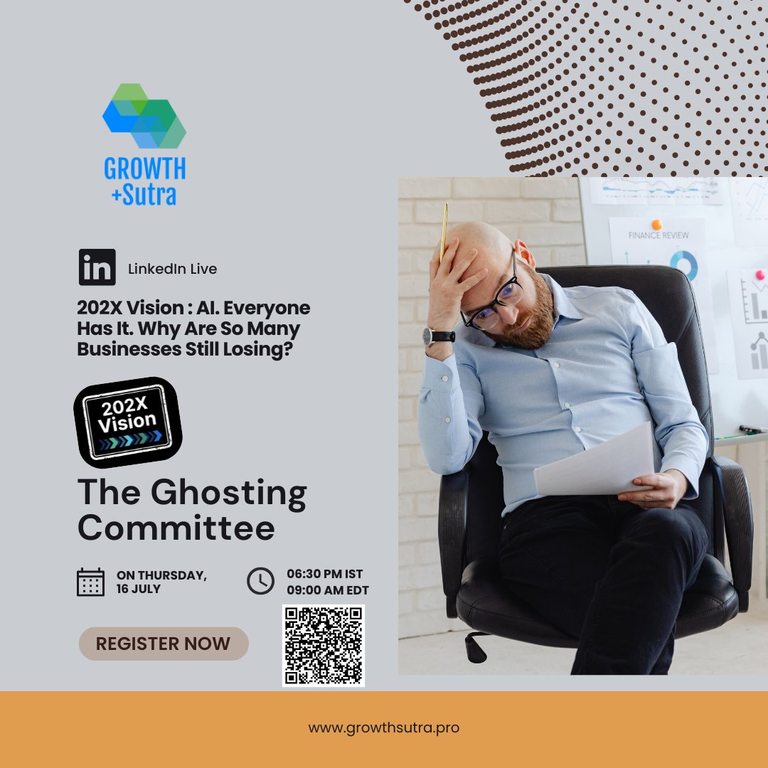 GrowthSutra's tweet photo. Selling to a Tech Director? You might be facing an invisible committee of 14! Join us on July 16, 2026, for a LinkedIn Live session on empowering your champions. RSVP: https://t.co/Uf9nvRzOKc #B2B #SalesSuccess https://t.co/nfYSUWgAmn