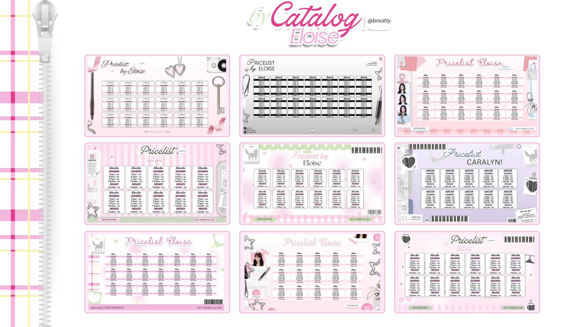 brsatty's tweet photo. ⌯>ᴗo⌯ಣ   help rt, kindly .. 🐈 

catt-o hall-o :> after some while, i decided to re-open my layout, edit pricelist and qr deco shoppu! 🎀 karena sudah kembali buka, semua katalog dapat dipesan yaa ❤︎ 💭 ⊹ knock moi dm for order ꒱ ˚ ⋆

#bealanja https://t.co/oYOb2iJP2D