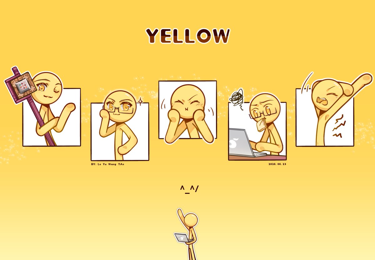 LuYuWangTan_M's tweet photo. #alanbecker
#alanbeckerfanart
Yellow✨ https://t.co/U2rFpru4Je