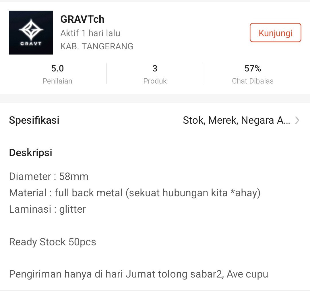 afrei_'s tweet photo. Barusan bgt baca deskripsinya...
Deskripsi macam apa ini wkwkwkwkwkwkwkwkwkkwk https://t.co/EOnTicySZ3