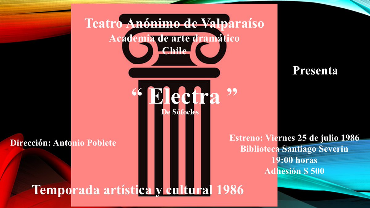 TeatroanonimoC's tweet photo. https://t.co/TvLzzPZOjq