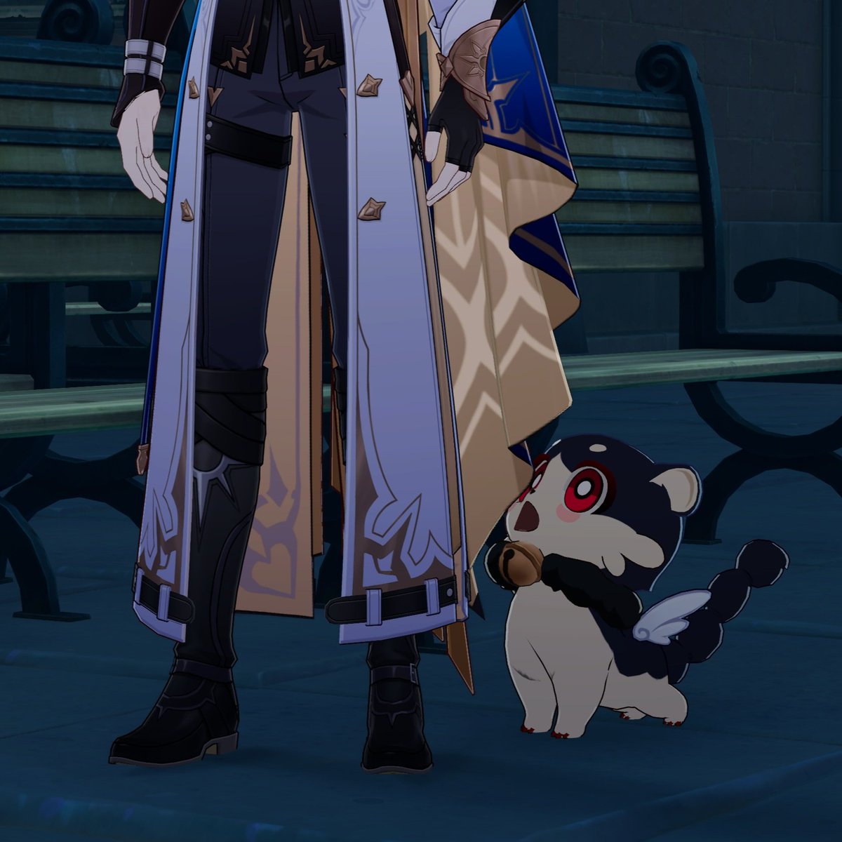 almomo_orix's tweet photo. *eat phainon coat* https://t.co/mvbr8Tzfc9