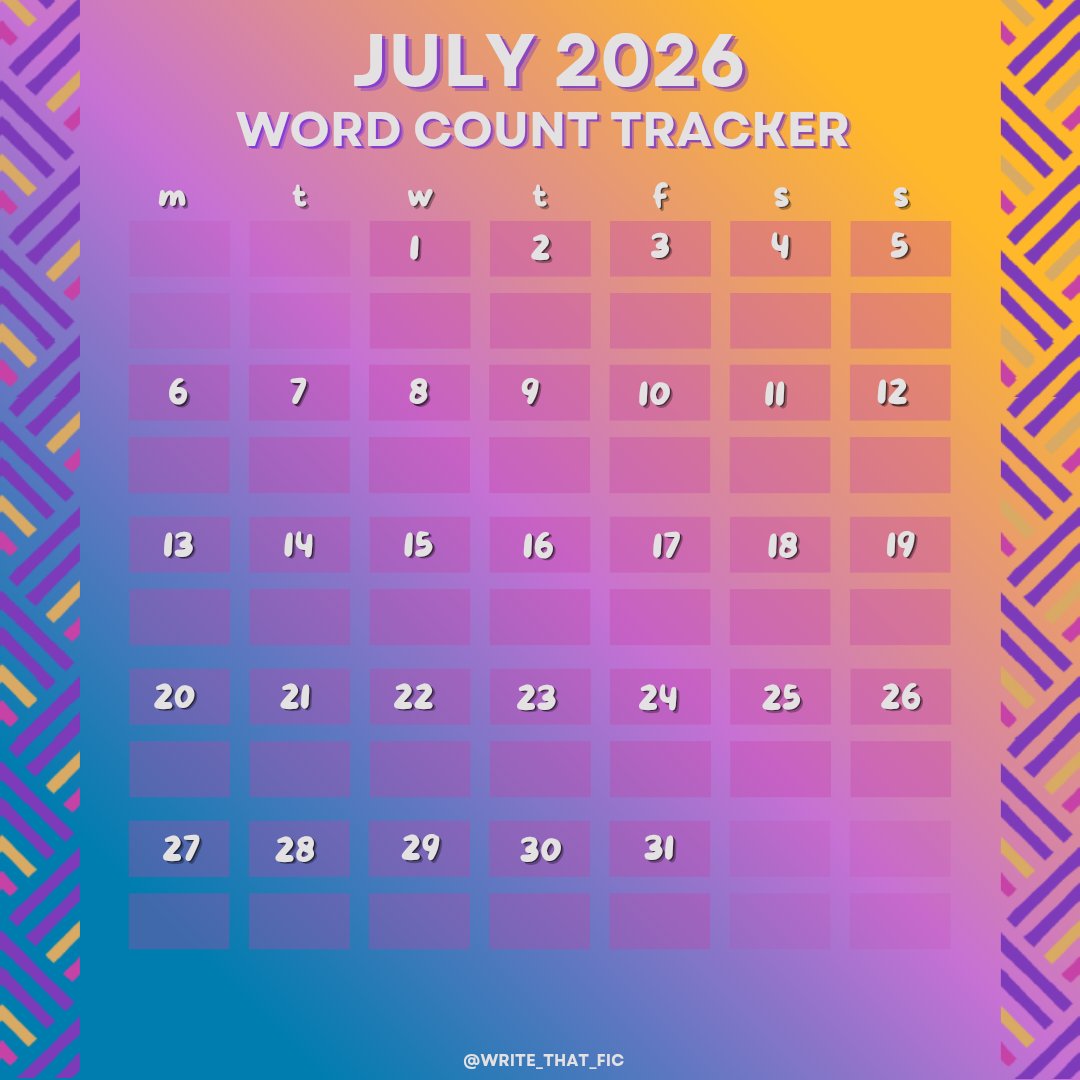 write_that_fic's tweet photo. And word count graphics https://t.co/WOMXYejTMT