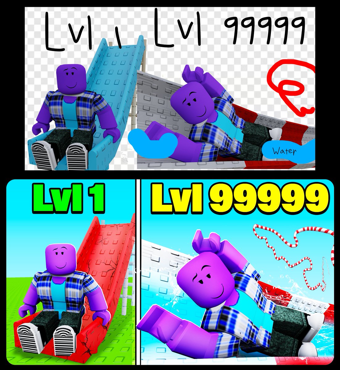 BimmyGFX's tweet photo. ROBLOX THUMBNAIL
[🔥] Before → and after Photoshop!
[💬] Would you click on this?
🩷 + 🔃 are appreciated!

#robloxdev #robloxart #ROBLOX #robloxgfx #gfx https://t.co/cuDwmoy3Pb