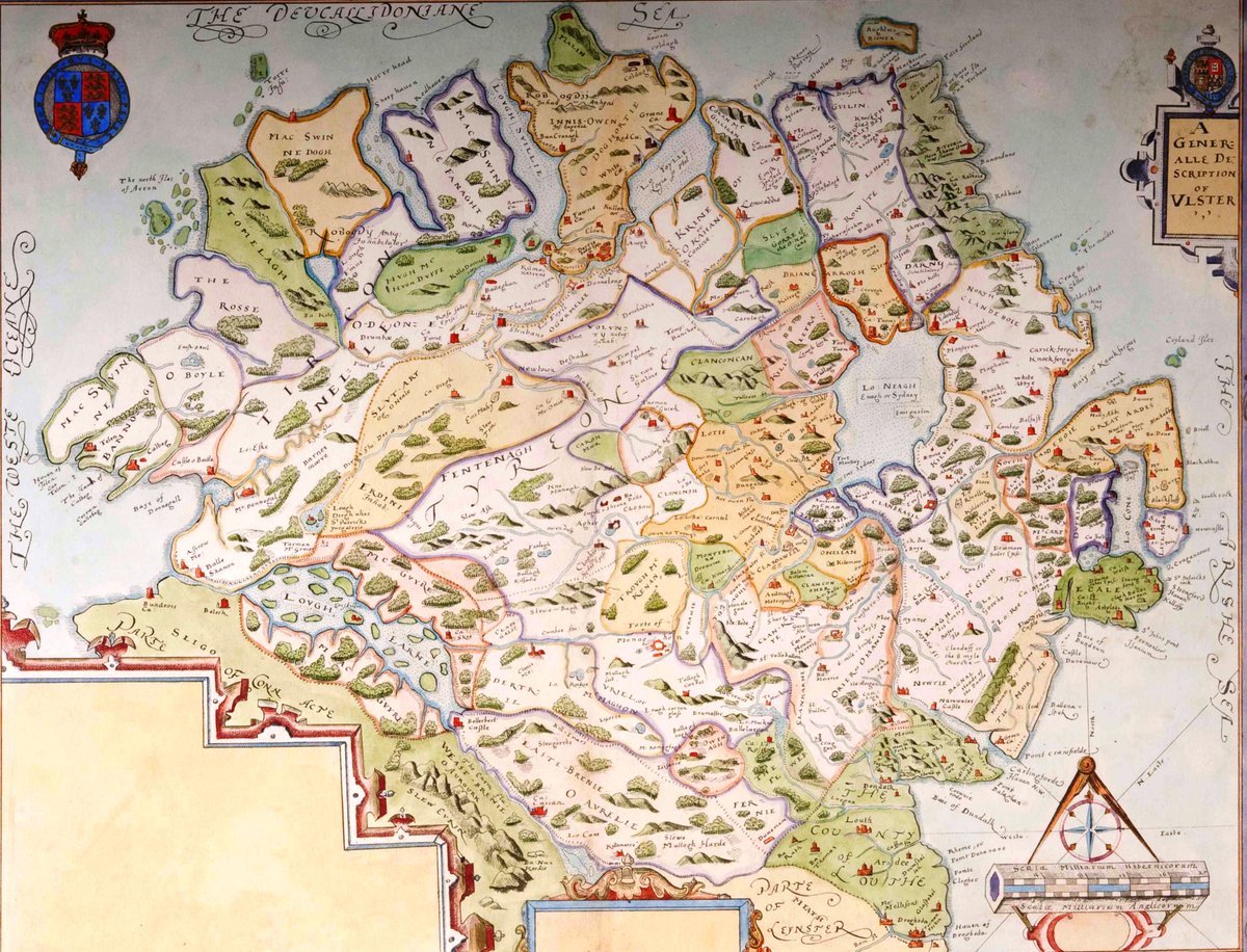neilojim1972's tweet photo. Kinsale broke Tyrone's power but year up to it hollowed out Irish strength. OTD 1601 Crown forts in Lecale, Armagh &amp; plans to build on the Blackwater. Tyrone  faced with M'joy in front and an Docwra's army in behind, but not enough troops to confront both #nineyearswar https://t.co/v91VLbx0QD