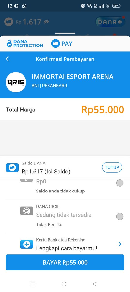 Brosski69's tweet photo. @danawallet Atau bisa dibantu lewat dm min https://t.co/0rQaJa777D