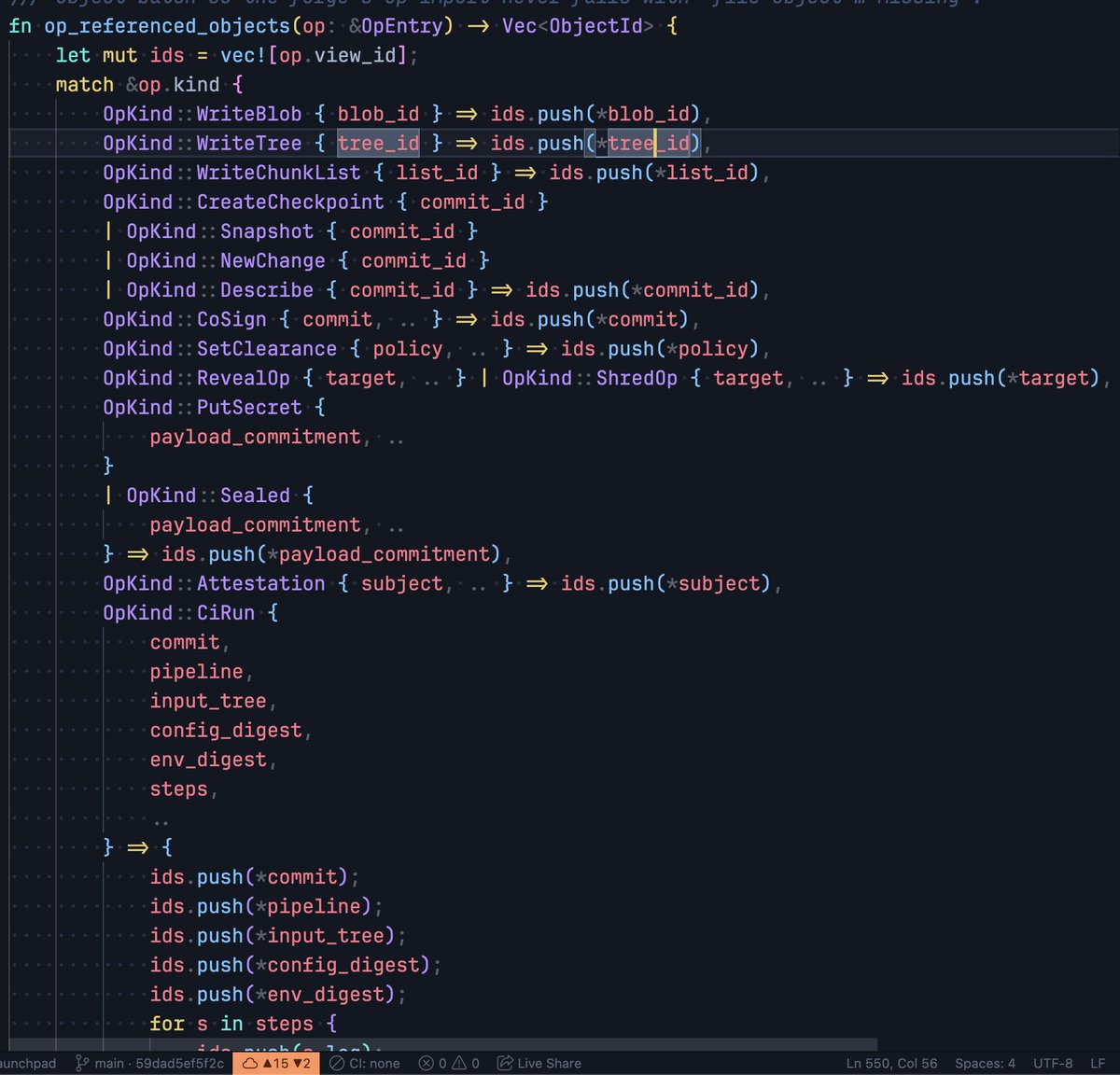 puruvjdev's tweet photo. Have to say, rust's pattern matching is elegant as hell https://t.co/s9Jkx97Bz1