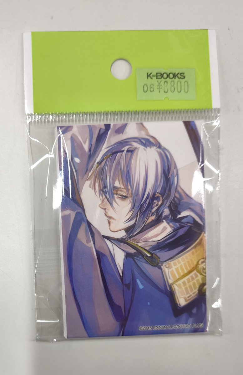 入荷情報】 刀剣乱舞 とうらぶ スクエア缶バッジ 絵巻 三日月宗近 入荷