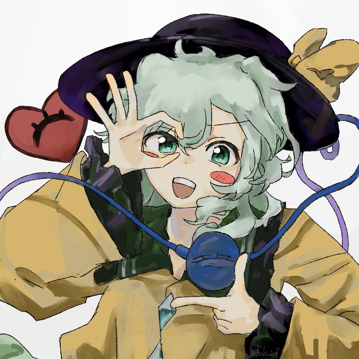 kabi_129's tweet photo. 考えてること当ててあげる！のこいしちゃん
#東方Project #古明地こいし https://t.co/WUvw6WZd6Y