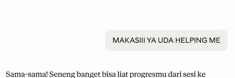 httpjaemi's tweet photo. kayanya aku uda gila deh, samle say thanks ke claude https://t.co/8mh2WjPZwe