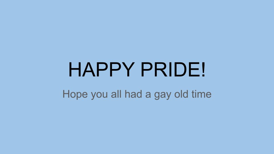 FoxtrotCreamery's tweet photo. Happy Pride everyone! Hope you all had a great month! https://t.co/HUSojbAU9F