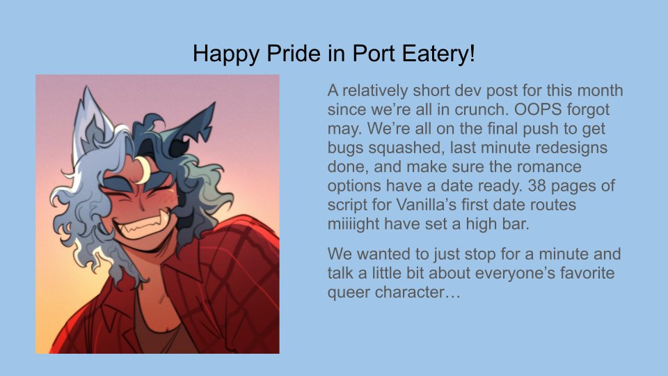 FoxtrotCreamery's tweet photo. Happy Pride everyone! Hope you all had a great month! https://t.co/HUSojbAU9F