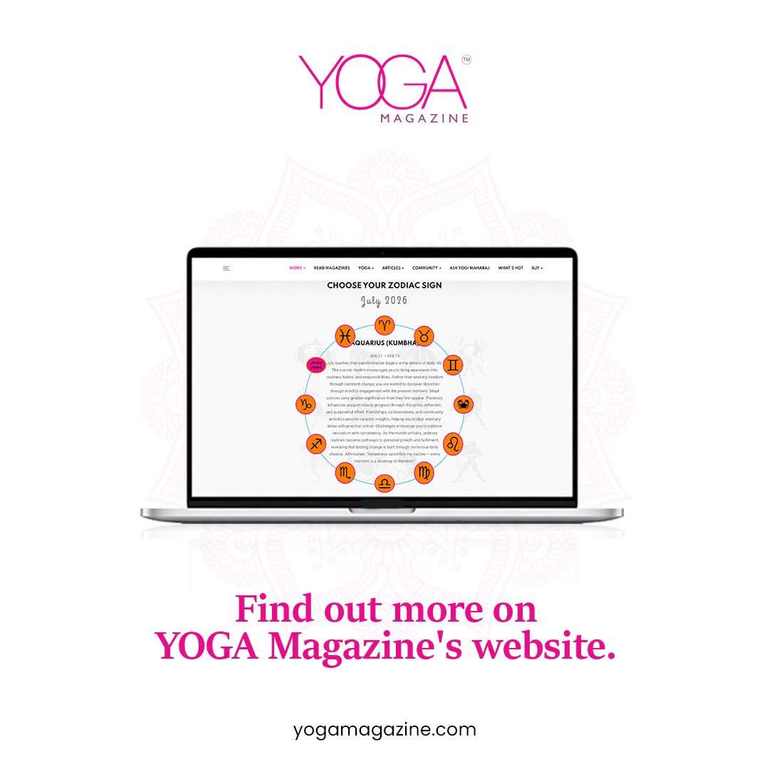 myyogamagazine's tweet photo. 𝐑𝐞𝐯𝐞𝐚𝐥 𝐘𝐨𝐮𝐫 𝐏𝐚𝐭𝐡: 𝐇𝐚𝐫𝐧𝐞𝐬𝐬 𝐭𝐡𝐞 𝐀𝐧𝐜𝐢𝐞𝐧𝐭 𝐖𝐢𝐬𝐝𝐨𝐦 𝐨𝐟 𝐕𝐞𝐝𝐢𝐜 𝐀𝐬𝐭𝐫𝐨𝐥𝐨𝐠𝐲 𝐚𝐧𝐝 𝐭𝐡𝐞 𝐂𝐨𝐬𝐦𝐢𝐜 𝐅𝐨𝐫𝐜𝐞𝐬 𝐒𝐡𝐚𝐩𝐢𝐧𝐠 𝐘𝐨𝐮𝐫 𝐃𝐞𝐬𝐭𝐢𝐧𝐲. ☄️

#yoga #yogamagazine #relax #peaceofmind #positivity  #yogatips #yogalife https://t.co/coew6M5FLo