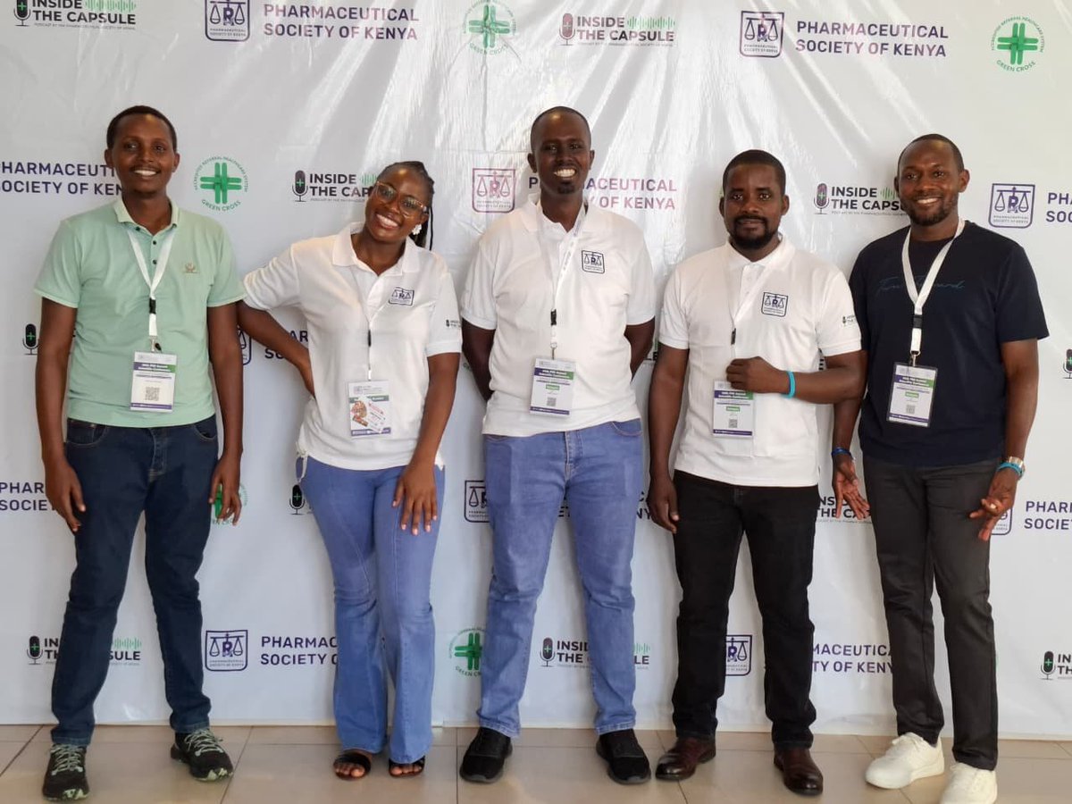 TurkanaCountyKE's tweet photo. Pharmacists from Turkana County, led by Pharmaceutical Society of Kenya  Turkana Branch Chairperson Dr. Anthony Kihono, joined pharmacists at the Annual PSK Scientific Conference
The conference brings together pharmacists and stakeholders from the pharmaceutical value chain. https://t.co/kI9wZaG0qB