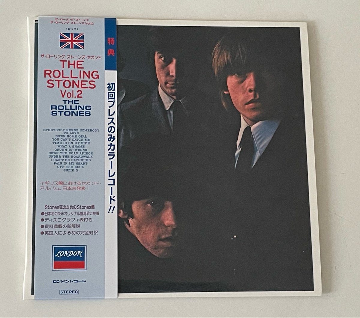 The Rolling Stones No.2(65) 英盤2nd ストーンズの最初の3枚の 