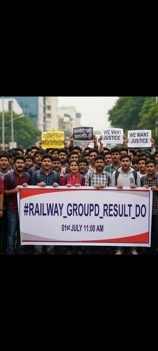 SachinBmagar1's tweet photo. @RYPofficial @PMOIndia
@AshwiniVaishnaw 
@RailMinIndia 
#RAILWAY_GROUPD_RESULT_DO
#rrb_groupd_result_do
#rrb_groupd_result_now https://t.co/92cFXTrLNH
