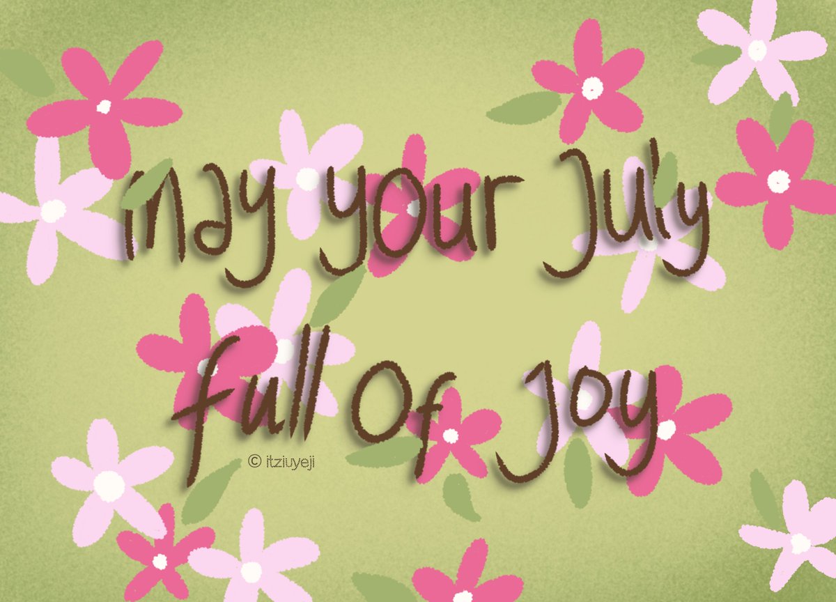 itziuyeji's tweet photo. July for Joy 🌷🩷 https://t.co/2HTqBkZiUp