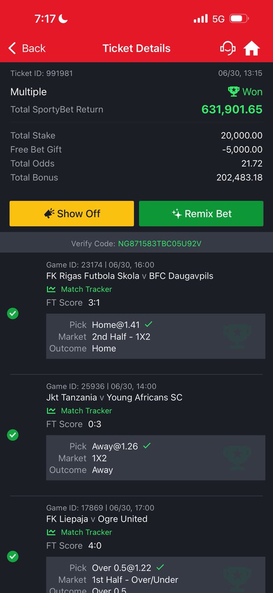 FoluboiNg's tweet photo. I just broke the record of most single community tickets in a day ! 

5X 20 odds 

Congratulations to me and the winners that partake on my games 

I also did 12X 20 odds from last week till now ! https://t.co/dGcYAdJYLX