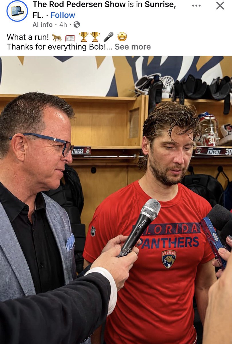 RodPedersons's tweet photo. Like Bob had any idea who the f$&amp;k he is. 
Some people actually liked this post 😂
#NHLtrades https://t.co/TxAWDY9bUX